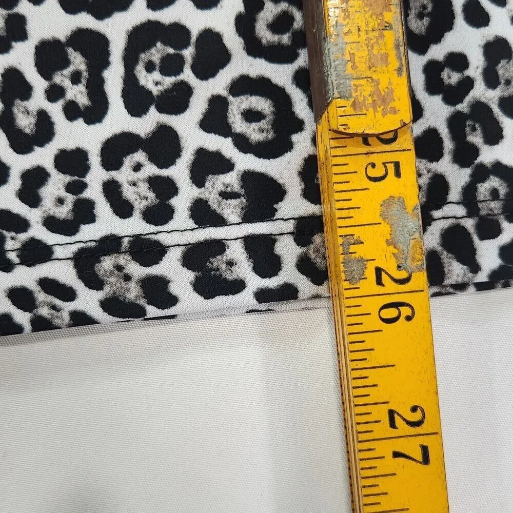 Michael Kors animal print blouse Medium Lot I